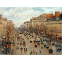 Reprodukcje obrazów Boulevard Montmartre -Eremitage - Camille Pissarro