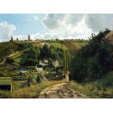 Reprodukcje obrazów Jalais Hill, Pontoise - Camille Pissarro