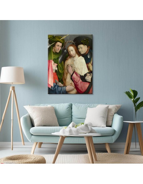 Reprodukcja obrazu Chrystus wyśmiewany - Hieronim Bosch
