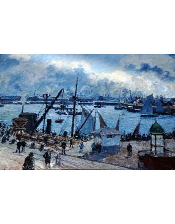Reprodukcje obrazów Le Havre - Camille Pissarro