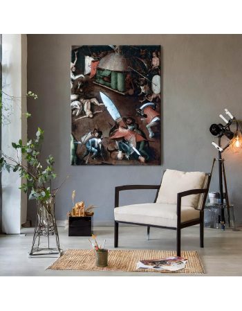 Reprodukcja obrazu Ostateczny wyrok - Hieronim Bosch obraz na płótnie