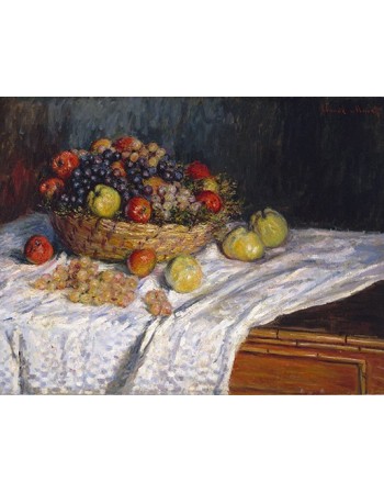 Reprodukcje obrazów Apples and Grapes - Claude Monet
