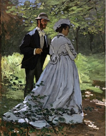 Reprodukcje obrazów Bazille and Camille - Claude Monet