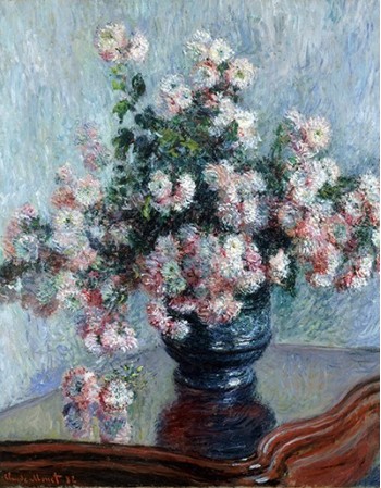Reprodukcje obrazów Chrysanthemums - Claude Monet