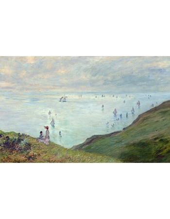 Reprodukcje obrazów Cliffs at Pourville - Claude Monet