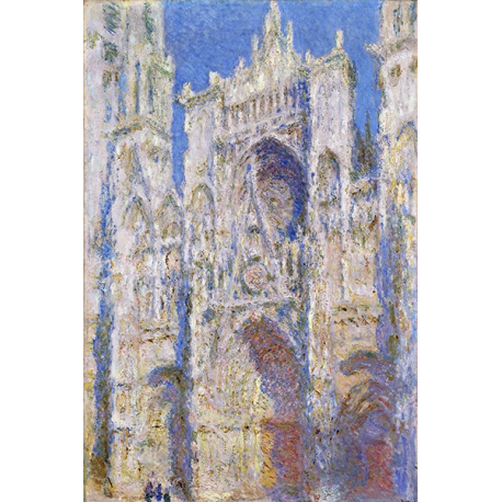 Rouen Cathedral, West Façade, Sunlight
