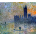 Reprodukcje obrazów The Houses of Parliament - Claude Monet