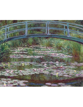 Reprodukcje obrazów The Japanese Footbridge - Claude Monet