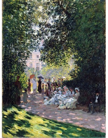 Reprodukcje obrazów The Parc Monceau - Claude Monet