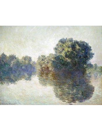 Reprodukcje obrazów The Seine at Giverny - Claude Monet