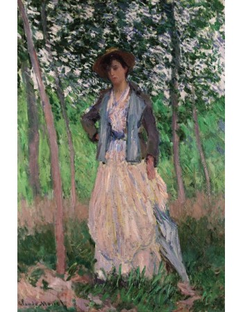 Reprodukcje obrazów The Stroller - Claude Monet