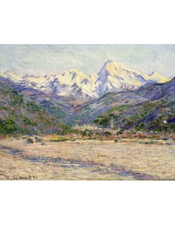 Reprodukcje obrazów The Valley of the Nervia - Claude Monet