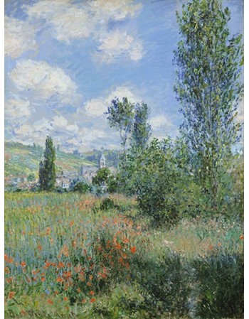 Reprodukcje obrazów View of Vétheuil - Claude Monet