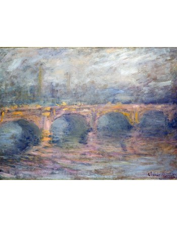 Reprodukcje obrazów Waterloo Bridge - Claude Monet