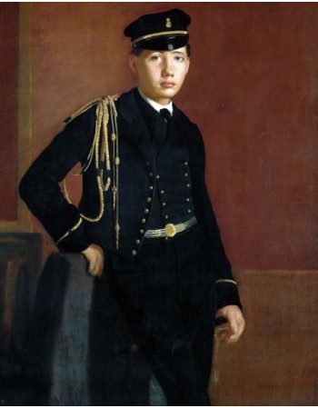Reprodukcje obrazów Achille De Gas in the Uniform of a Cadet - Edgar Degas