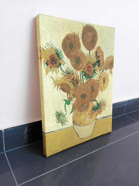 reprodukcje na płótnie fotoobraz Vincent van Gogh słoneczniki